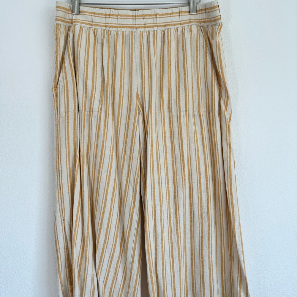 Cloth & Stone Striped mustard Pants